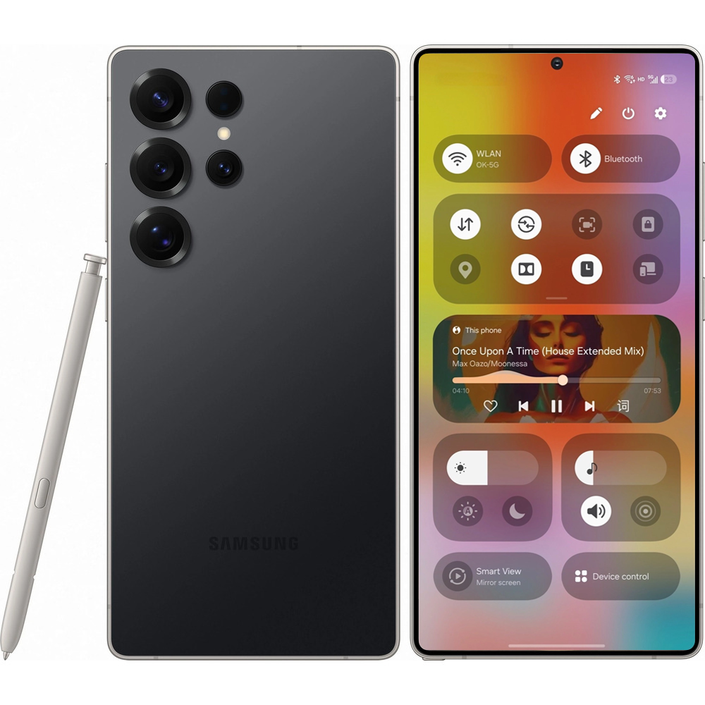 Смартфон Samsung Galaxy S25 Ultra 256 ГБ черный титан купить по цене от 76 390 ₽ в Красноярске